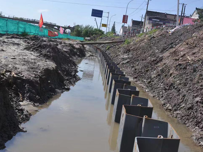Case3 of Z shaped steel sheet pile