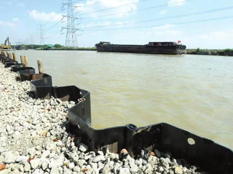Case4 of U shaped steel sheet pile
